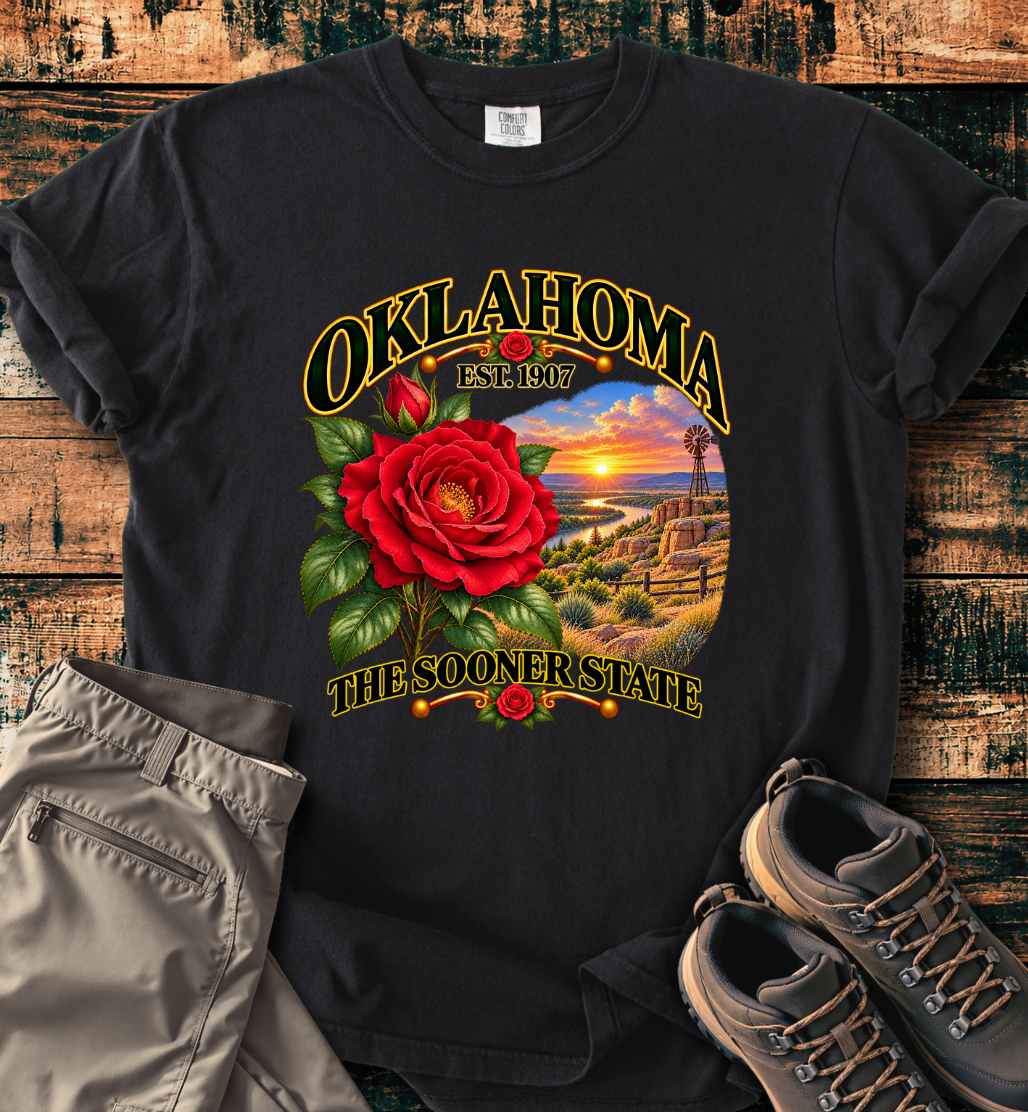 Oklahoma -The Sooner State T-Shirt
