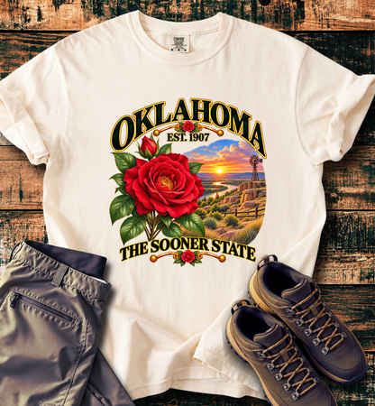 Oklahoma -The Sooner State T-Shirt