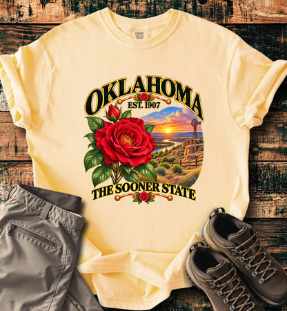 Oklahoma -The Sooner State T-Shirt