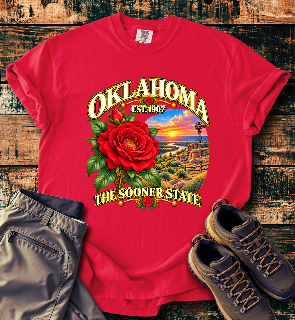 Oklahoma -The Sooner State T-Shirt