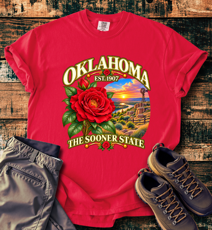 Oklahoma -The Sooner State T-Shirt