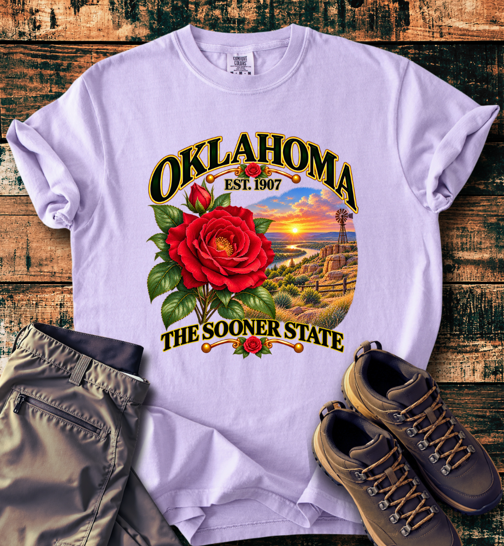 Oklahoma -The Sooner State T-Shirt