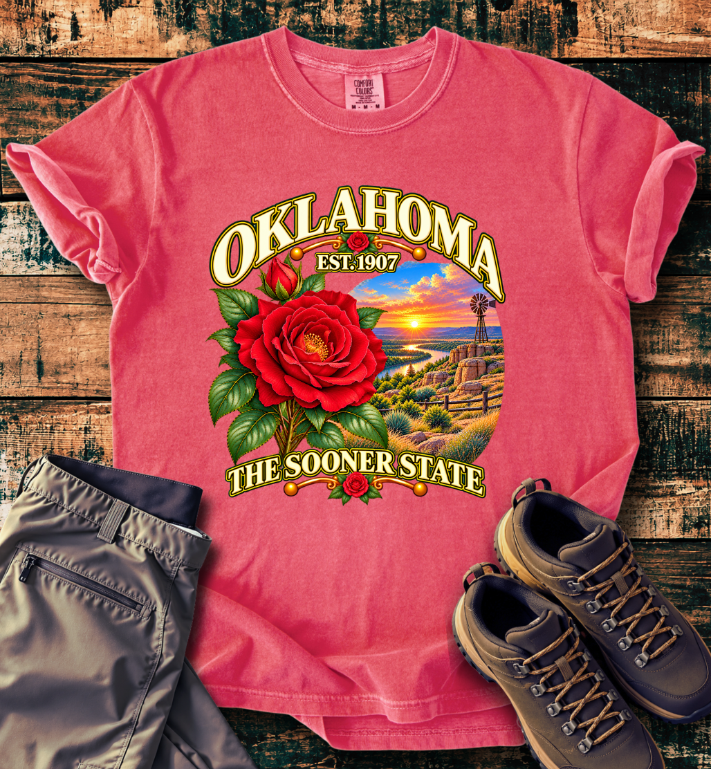 Oklahoma -The Sooner State T-Shirt