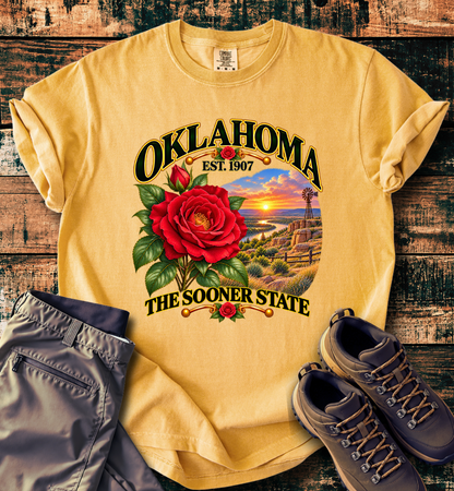 Oklahoma -The Sooner State T-Shirt