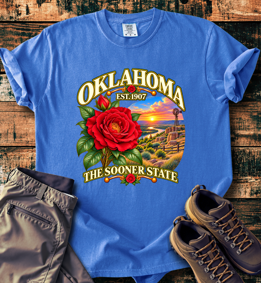 Oklahoma -The Sooner State T-Shirt
