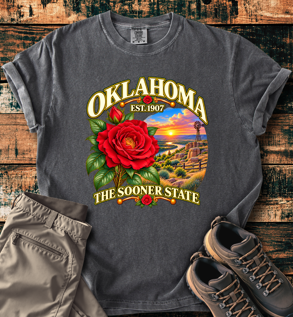 Oklahoma -The Sooner State T-Shirt