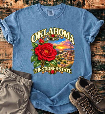 Oklahoma -The Sooner State T-Shirt