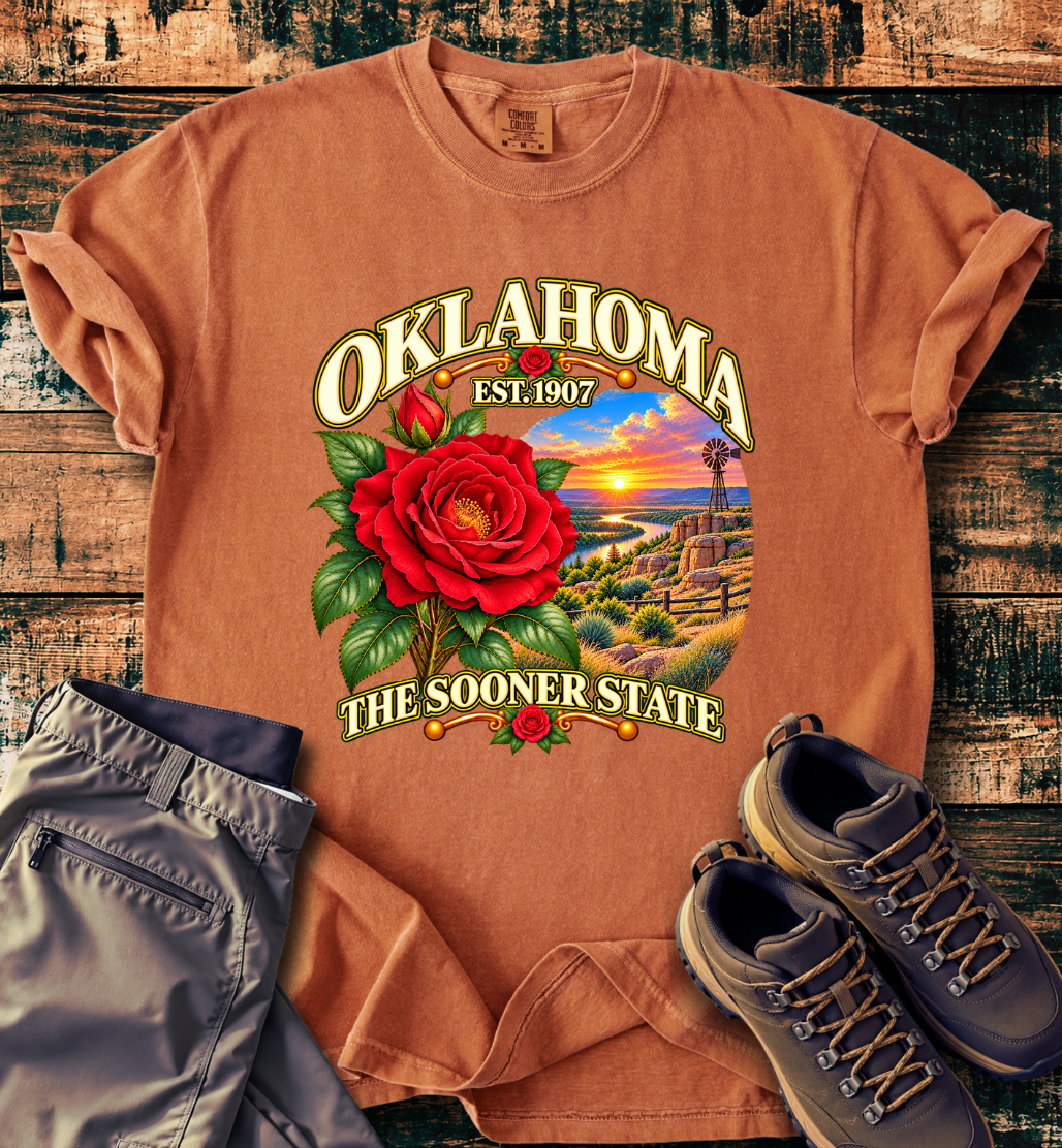 Oklahoma -The Sooner State T-Shirt