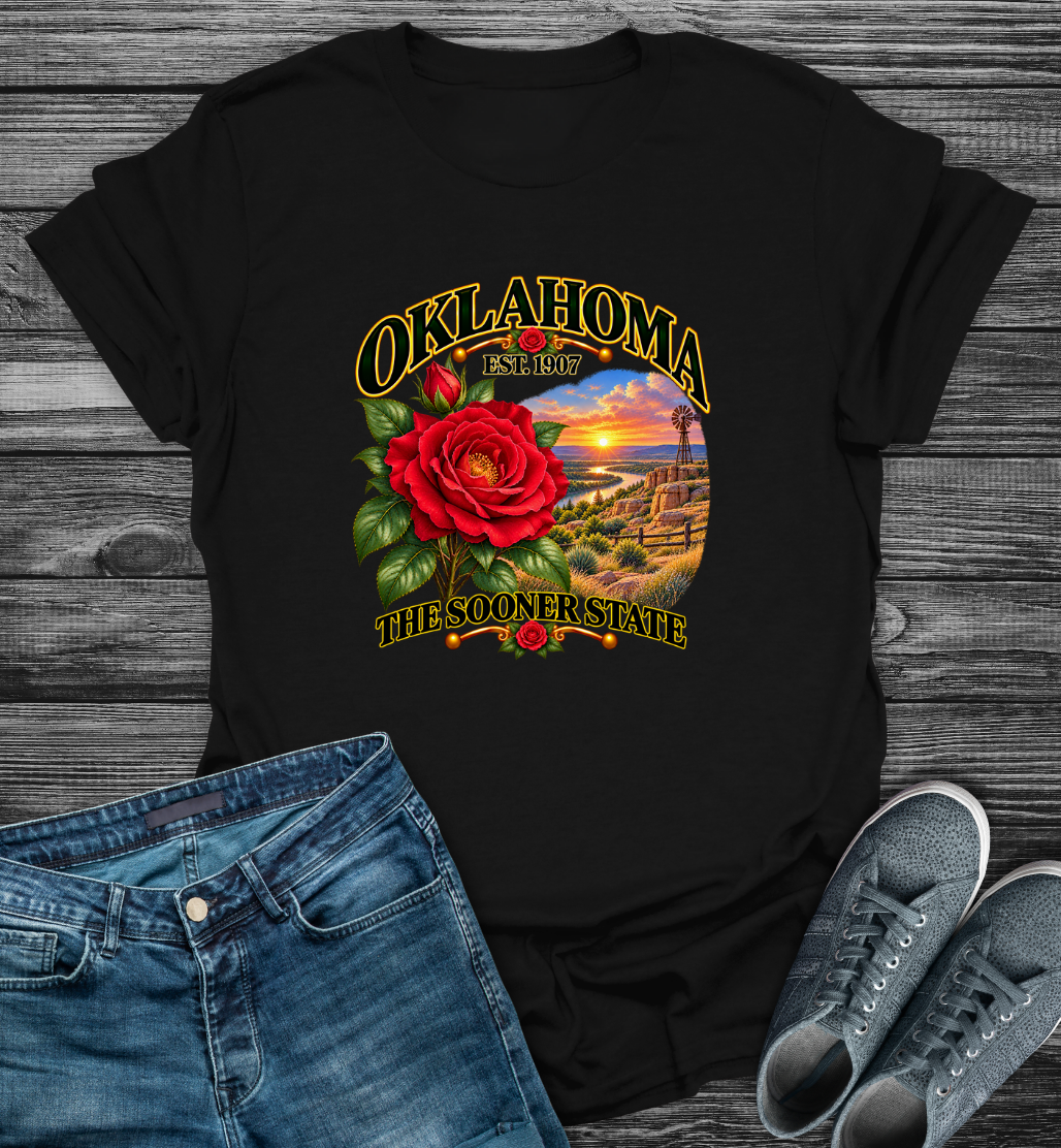 Oklahoma -The Sooner State Softstyle T-Shirt
