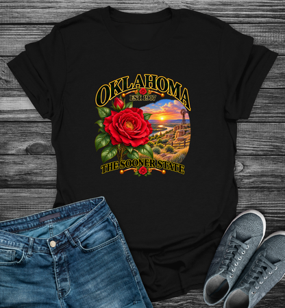 Oklahoma -The Sooner State Softstyle T-Shirt