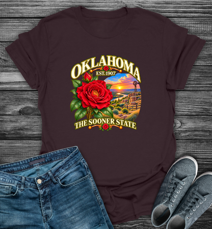Oklahoma -The Sooner State Softstyle T-Shirt