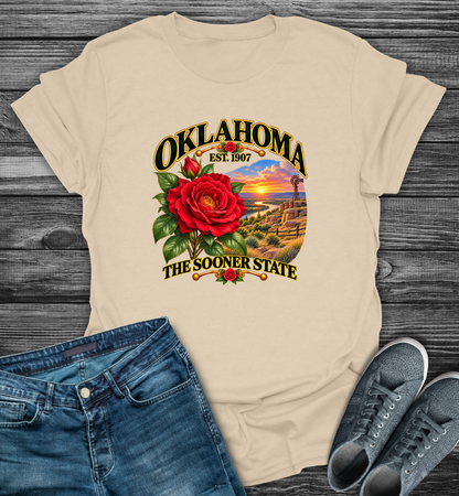 Oklahoma -The Sooner State Softstyle T-Shirt