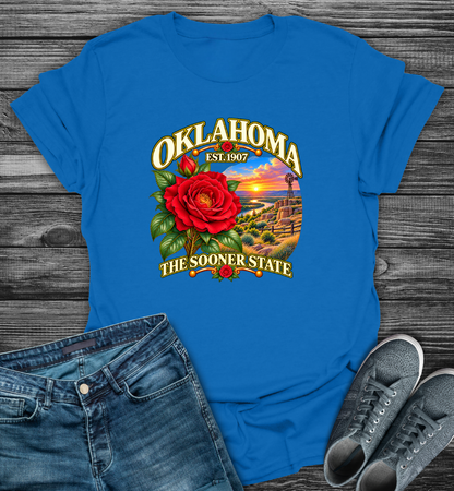 Oklahoma -The Sooner State Softstyle T-Shirt