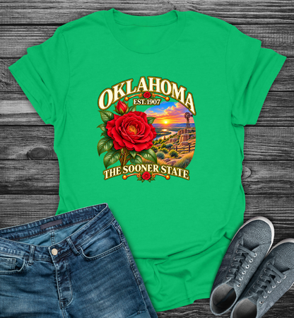 Oklahoma -The Sooner State Softstyle T-Shirt