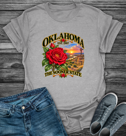 Oklahoma -The Sooner State Softstyle T-Shirt