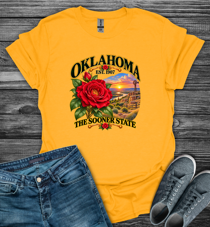 Oklahoma -The Sooner State Softstyle T-Shirt