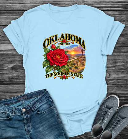Oklahoma -The Sooner State Softstyle T-Shirt