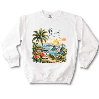 Brazil Vintage VW Camper Van Sweatshirt