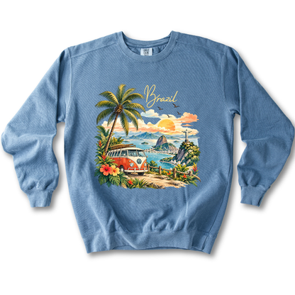 Brazil Vintage VW Camper Van Sweatshirt