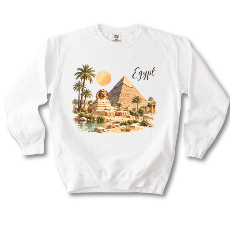 Egypt Pyramid Sphinx Sweatshirt