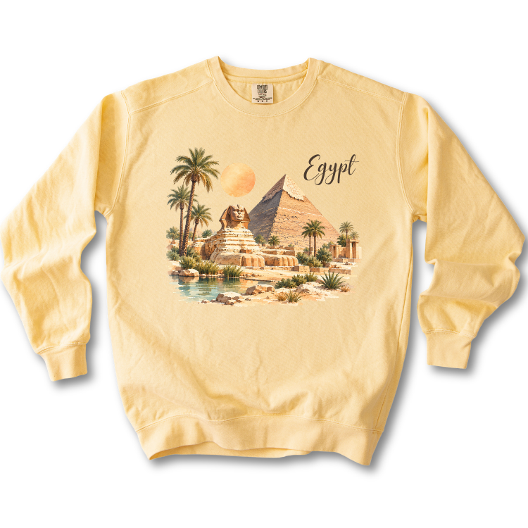 Egypt Pyramid Sphinx Sweatshirt