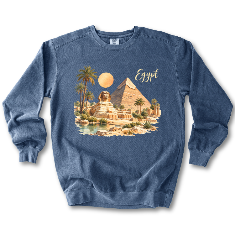 Egypt Pyramid Sphinx Sweatshirt