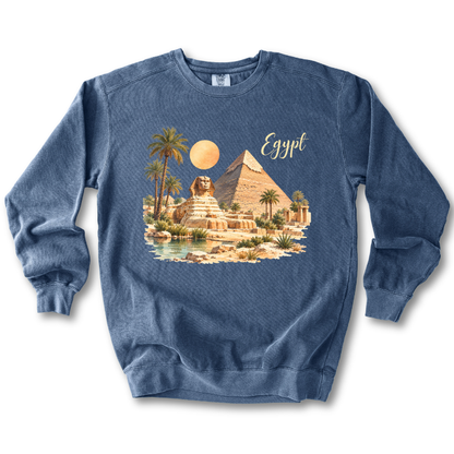 Egypt Pyramid Sphinx Sweatshirt