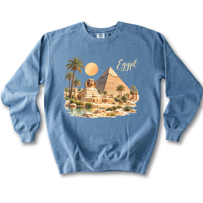 Egypt Pyramid Sphinx Sweatshirt