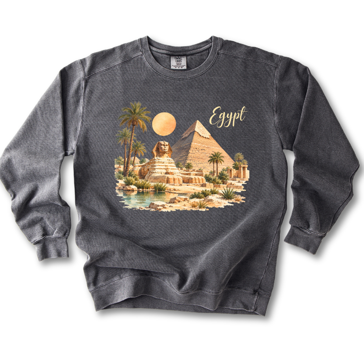 Egypt Pyramid Sphinx Sweatshirt