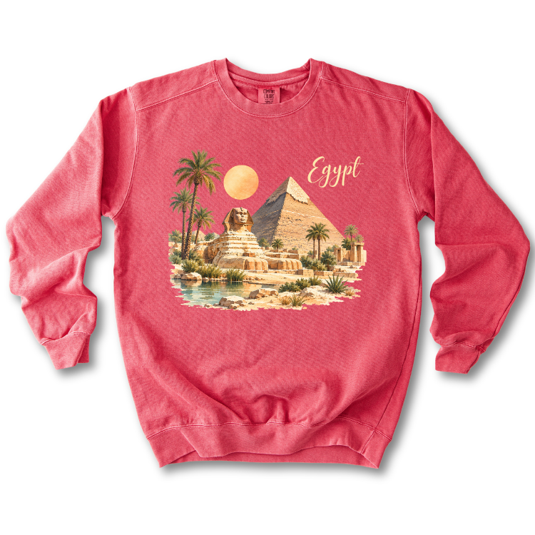 Egypt Pyramid Sphinx Sweatshirt