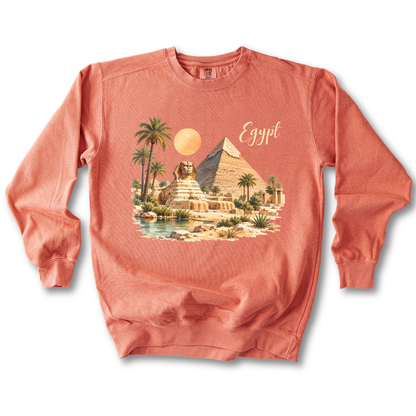 Egypt Pyramid Sphinx Sweatshirt