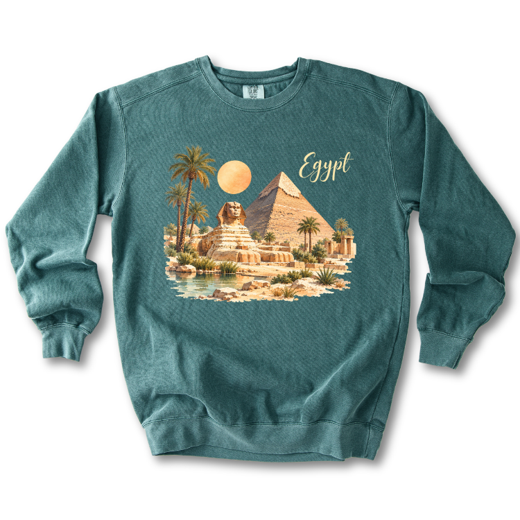 Egypt Pyramid Sphinx Sweatshirt