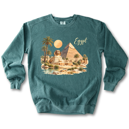 Egypt Pyramid Sphinx Sweatshirt