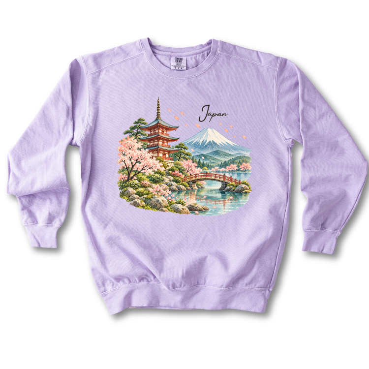Japan Cherry Blossom Sweatshirt