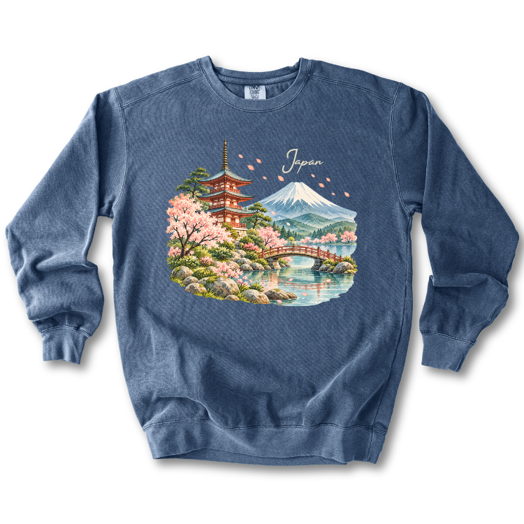 Japan Cherry Blossom Sweatshirt