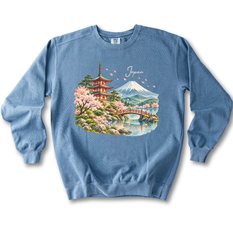 Japan Cherry Blossom Sweatshirt