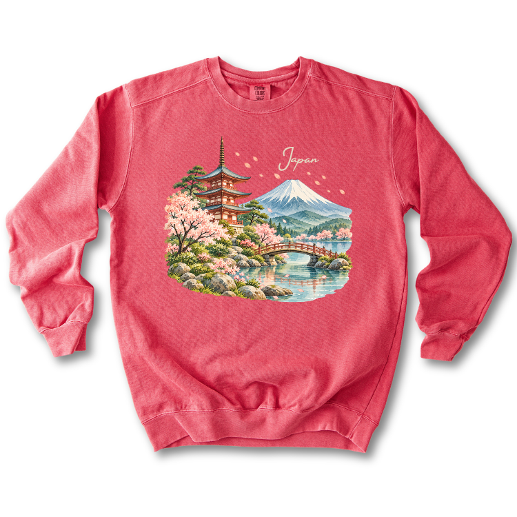 Japan Cherry Blossom Sweatshirt