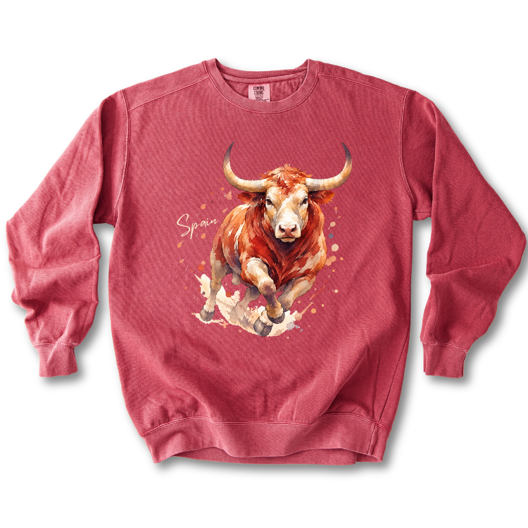 Spain Bullfight Spirit Sweatshirt