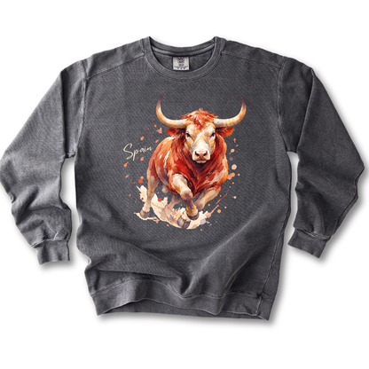 Spain Bullfight Spirit Sweatshirt