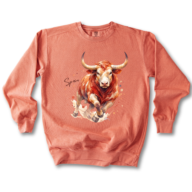 Spain Bullfight Spirit Sweatshirt