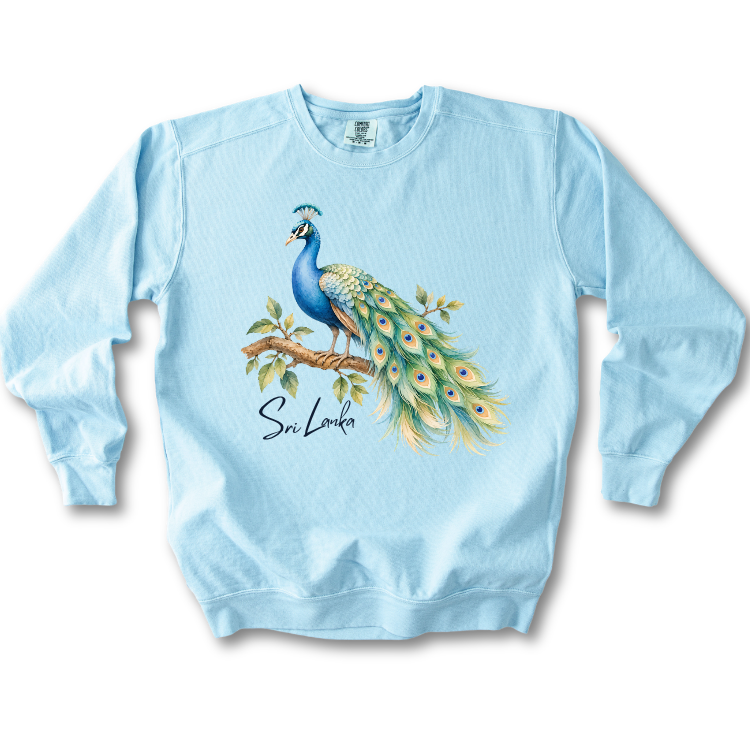 Sri Lanka Peacock Pride Sweatshirt
