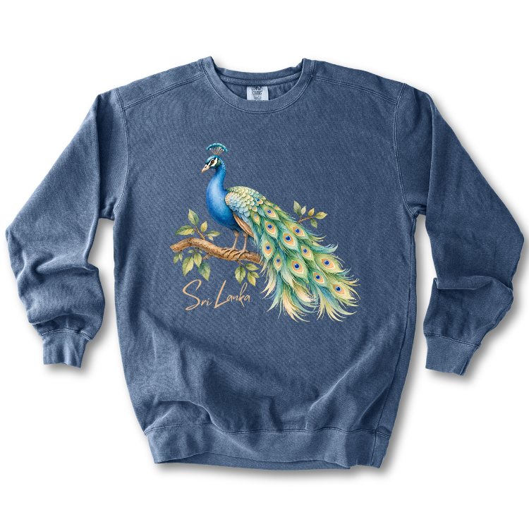 Sri Lanka Peacock Pride Sweatshirt