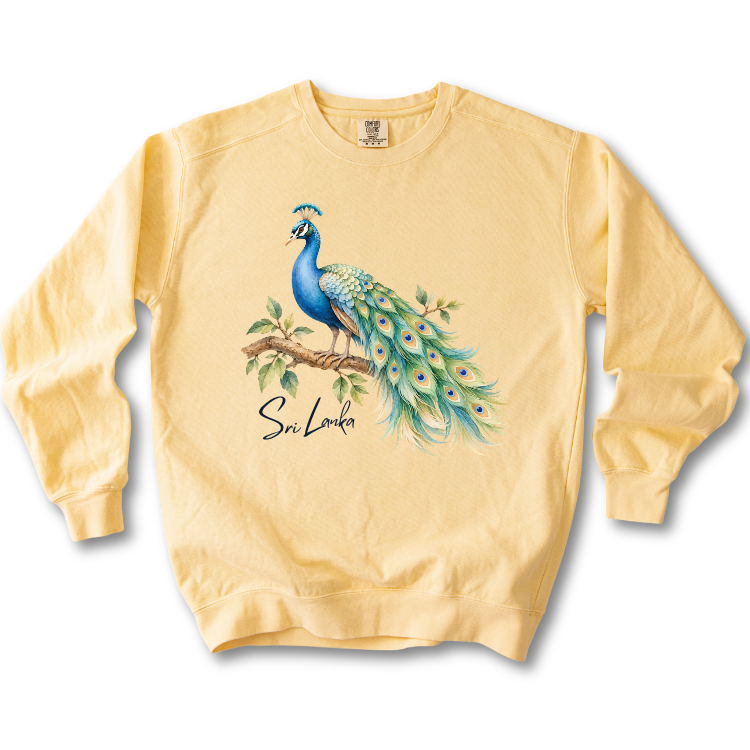 Sri Lanka Peacock Pride Sweatshirt