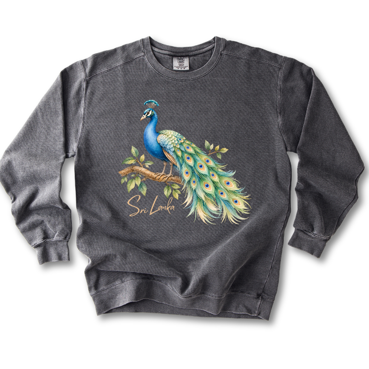 Sri Lanka Peacock Pride Sweatshirt