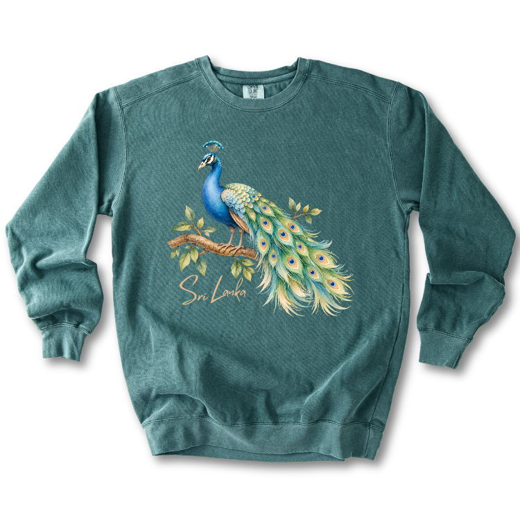 Sri Lanka Peacock Pride Sweatshirt