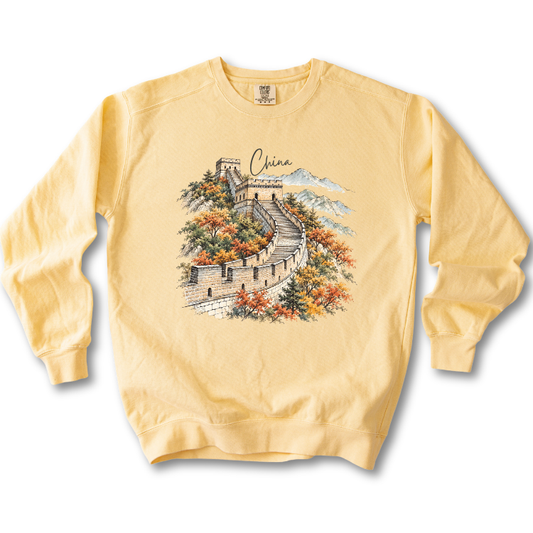 Great Wall of China Scenic Sweatshirt