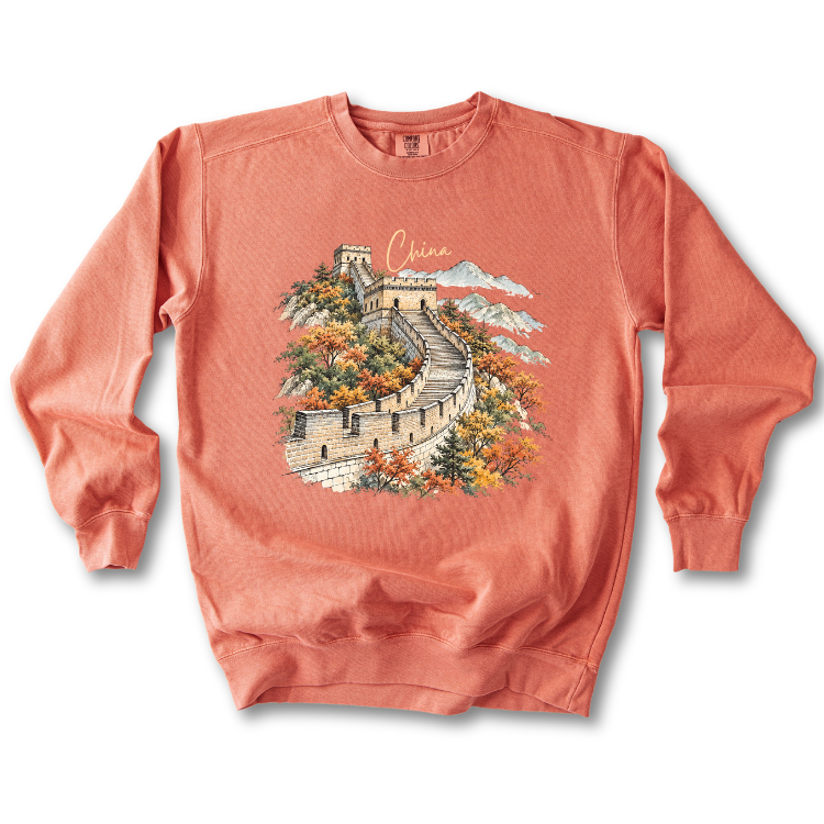 Great Wall of China Scenic Sweatshirt