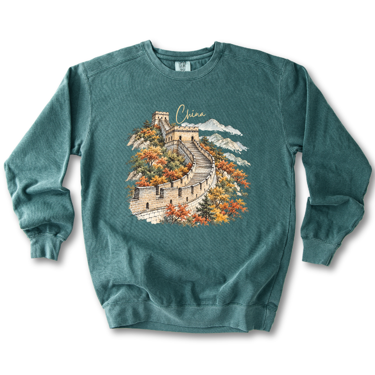 Great Wall of China Scenic Sweatshirt