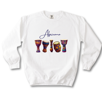 Africa Sweatshirt - African Drums