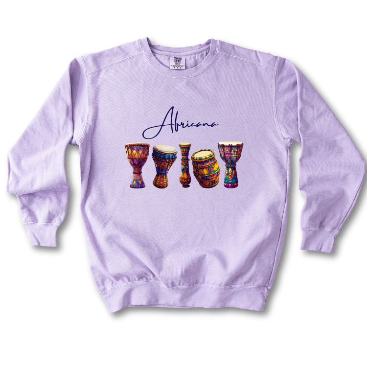 Africa Sweatshirt - African Drums
